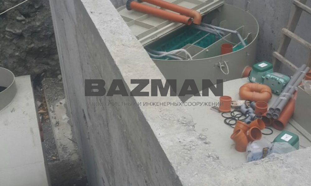 КОС 40 м3/сутки Объект РСО Алания